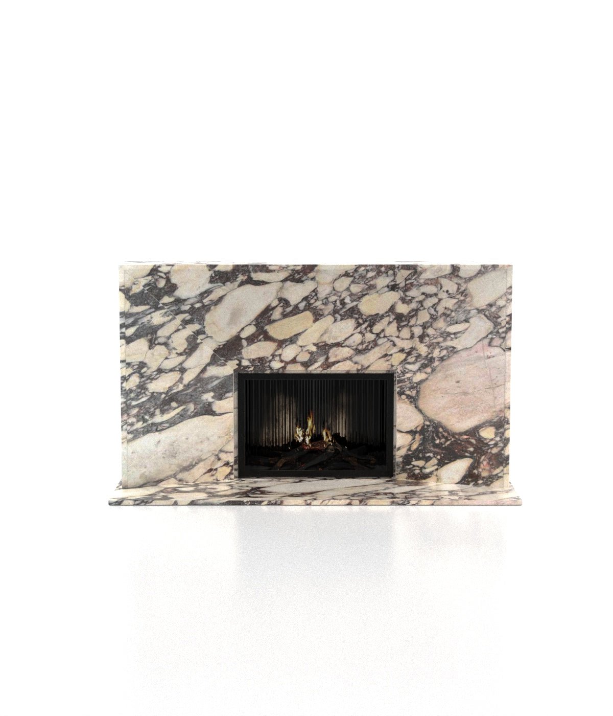 Alexander Marble Stone Fireplace