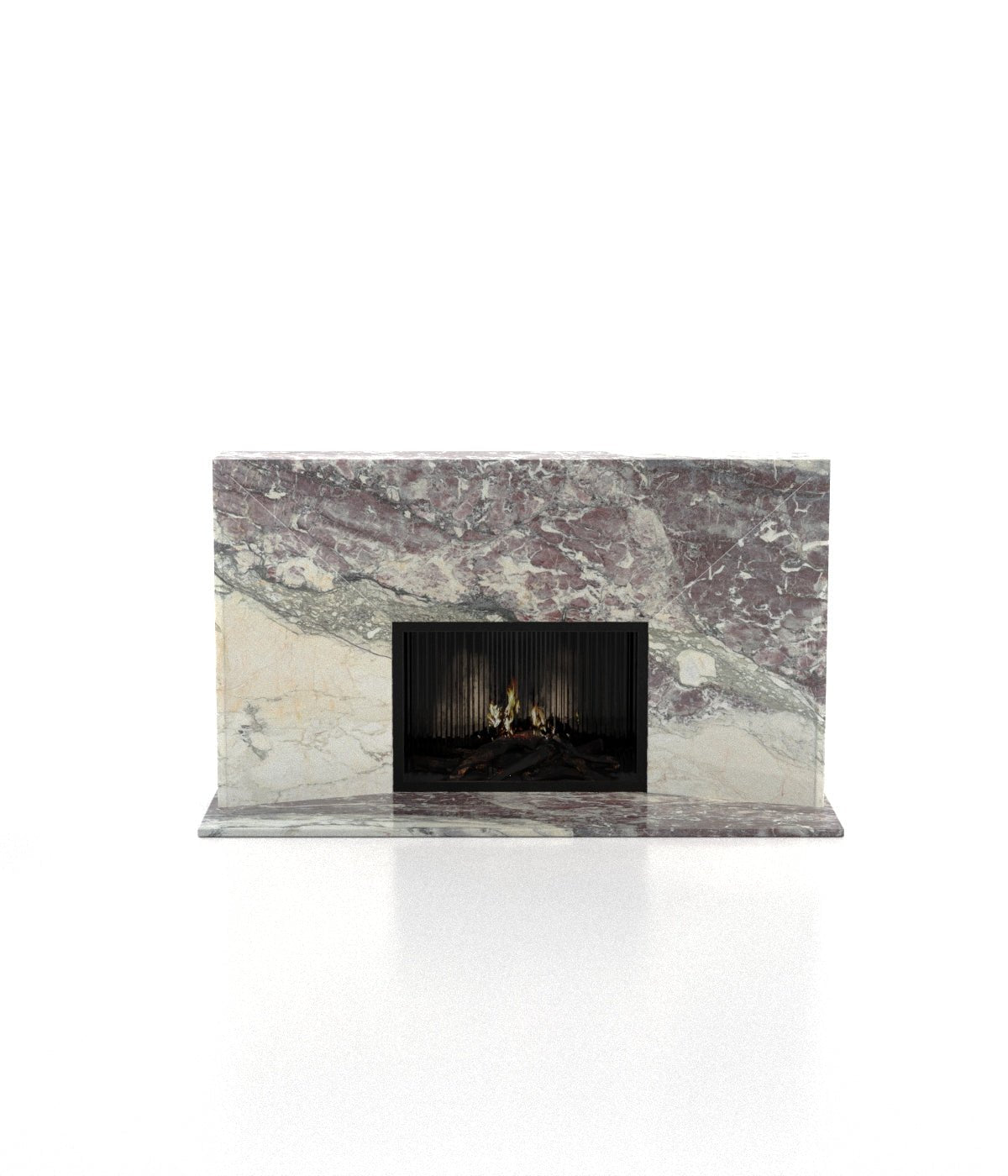 Alexander Marble Stone Fireplace