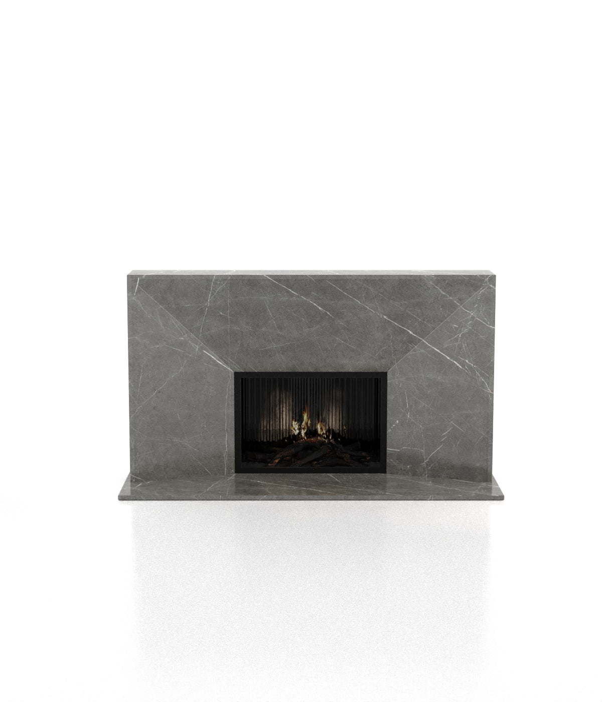 Alexander Marble Stone Fireplace