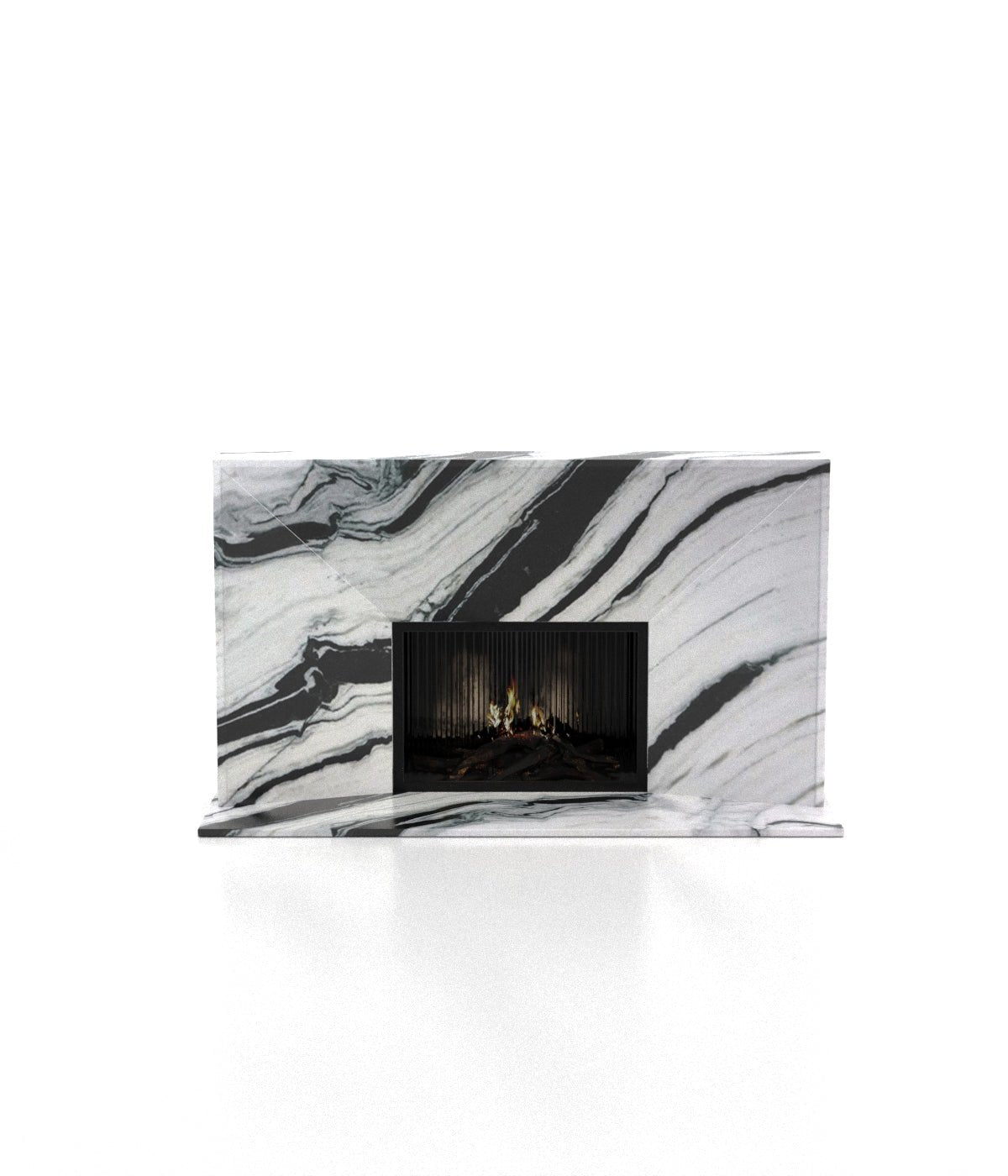 Alexander Marble Stone Fireplace