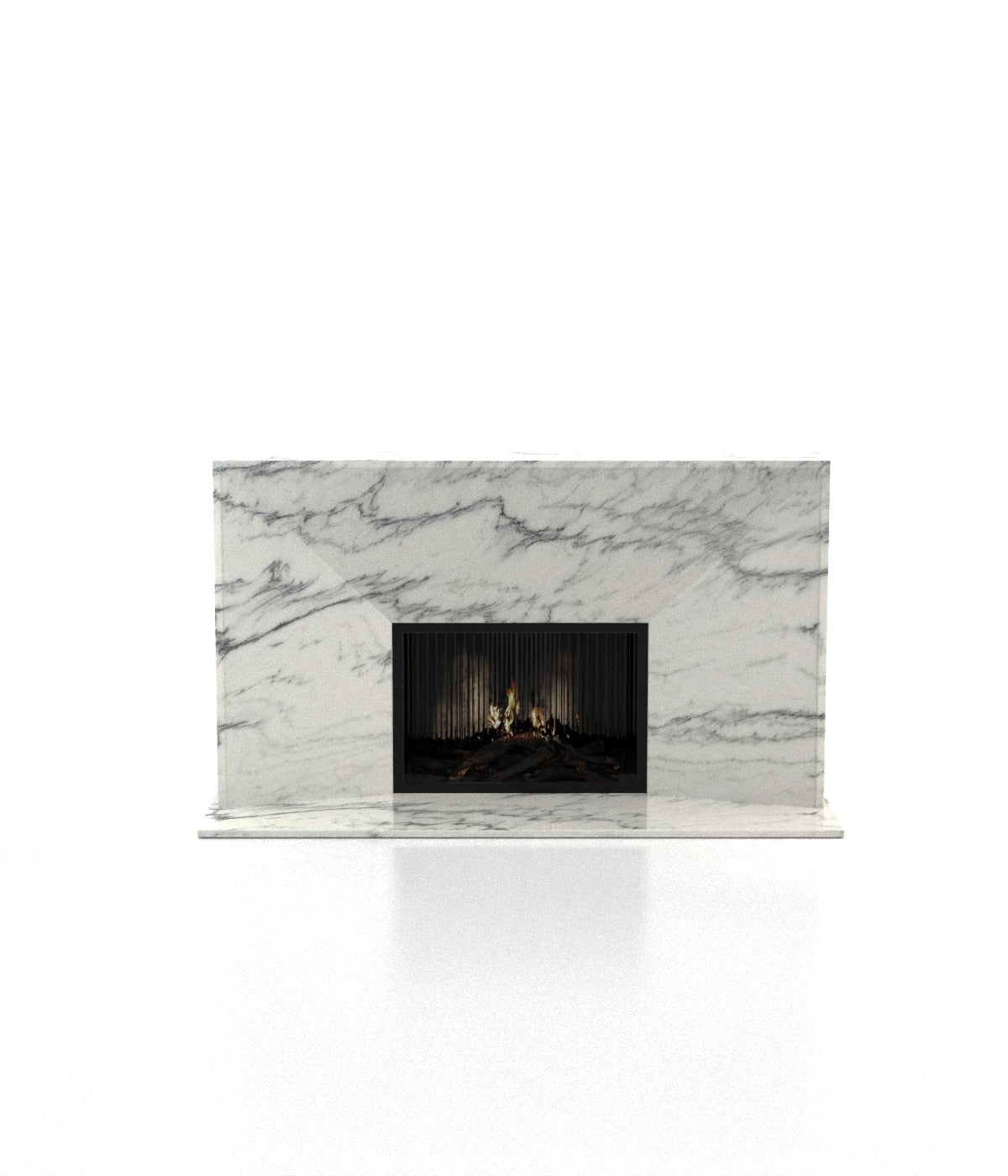 Alexander Marble Stone Fireplace
