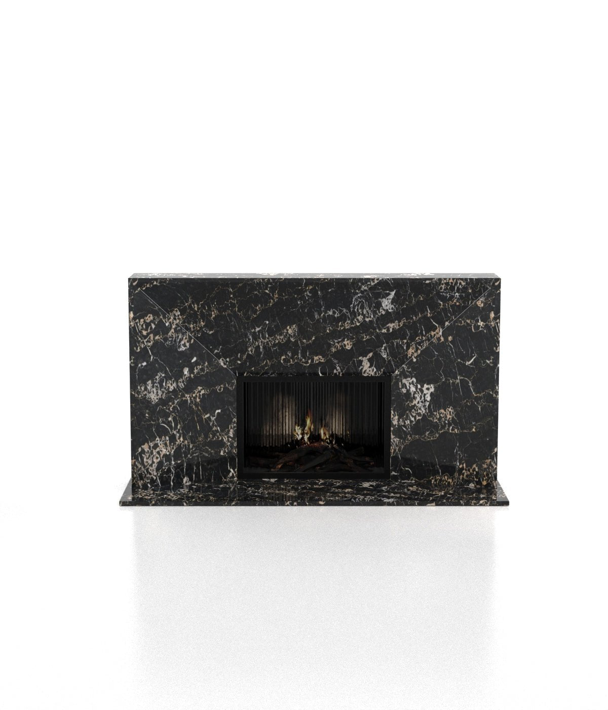 Alexander Marble Stone Fireplace