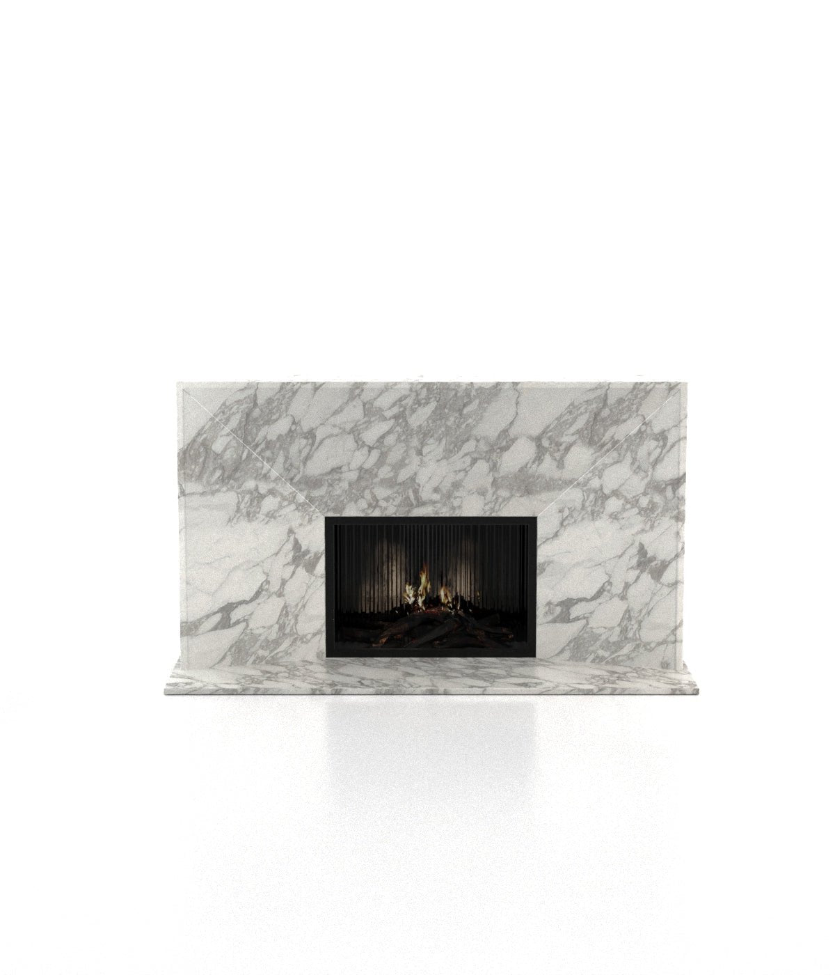 Alexander Marble Stone Fireplace