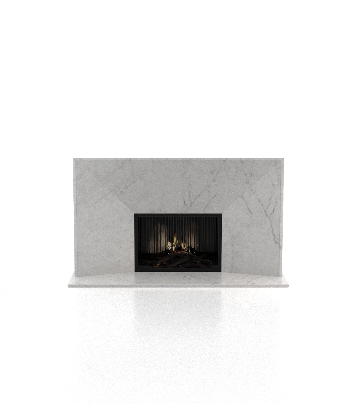 Alexander Marble Stone Fireplace
