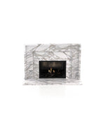 Andromeda Tiered Marble Surround Stone Fireplace