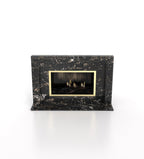 Anubis Marble Stone Fireplace