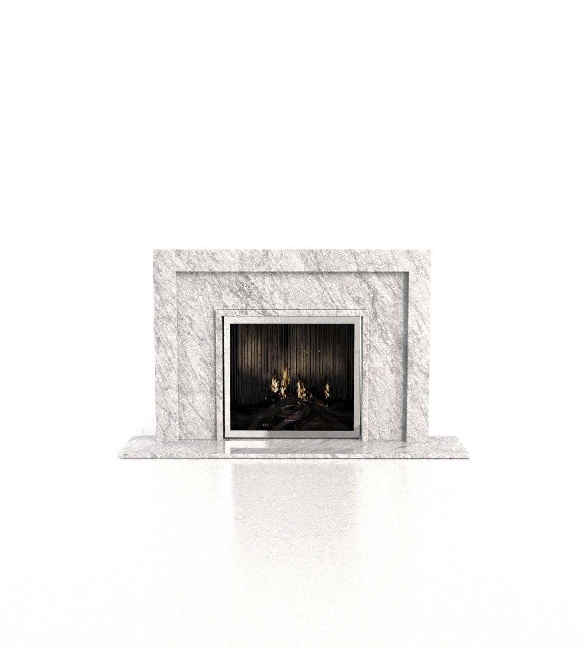 Apollo Marble Stone Fireplace