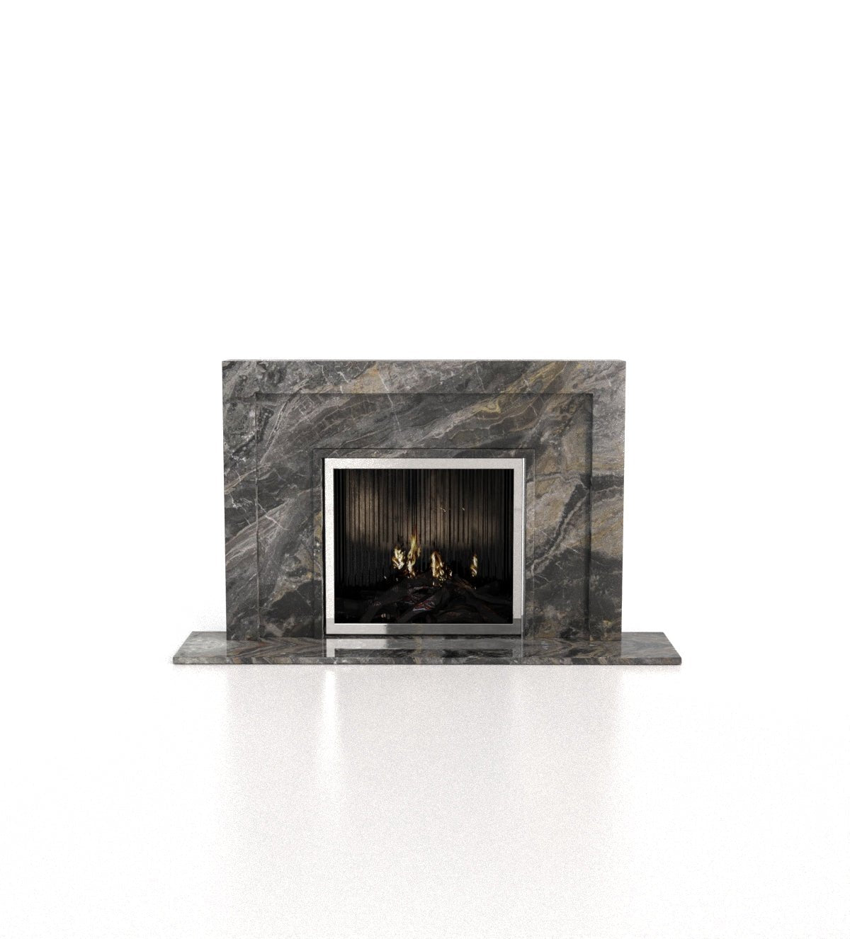 Apollo Marble Stone Fireplace