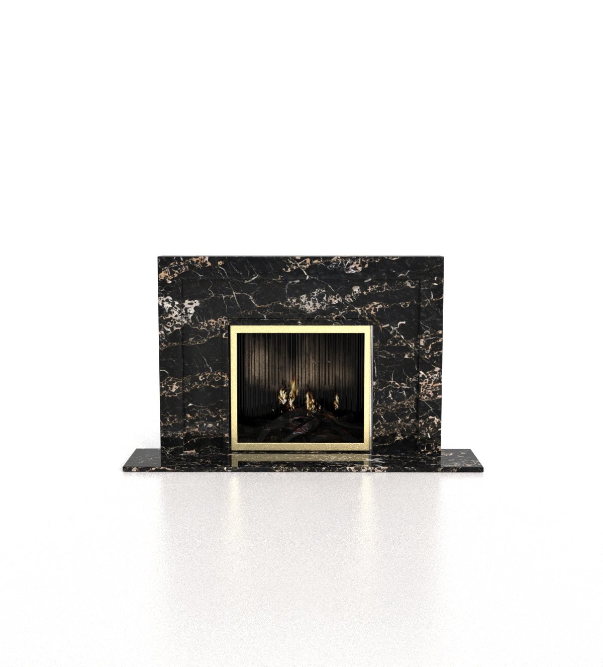 Apollo Marble Stone Fireplace