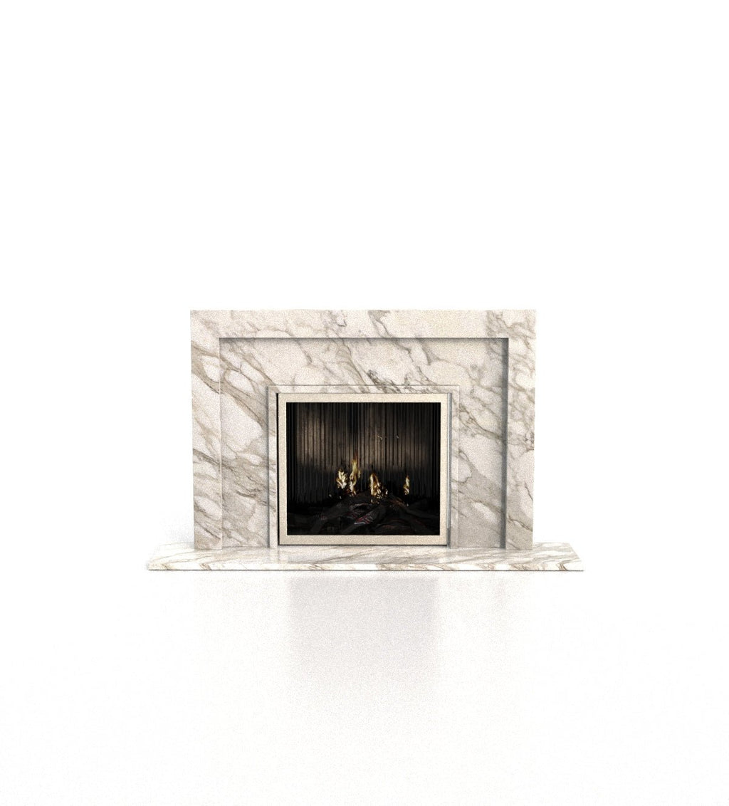 Apollo Marble Stone Fireplace