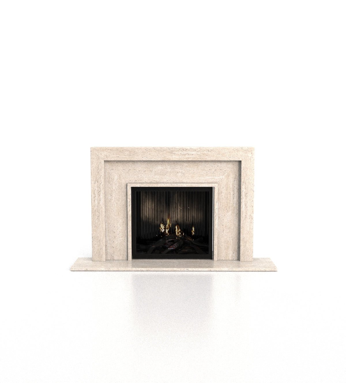 Apollo Marble Stone Fireplace