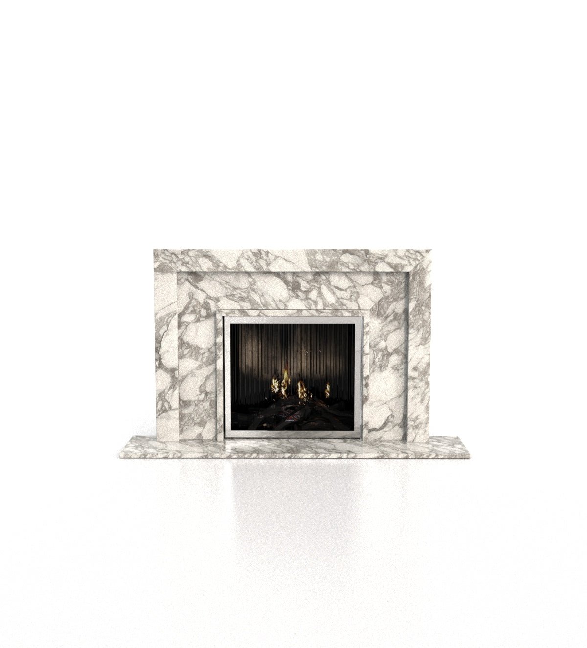 Apollo Marble Stone Fireplace