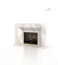 Athena Marble Stone Fireplace