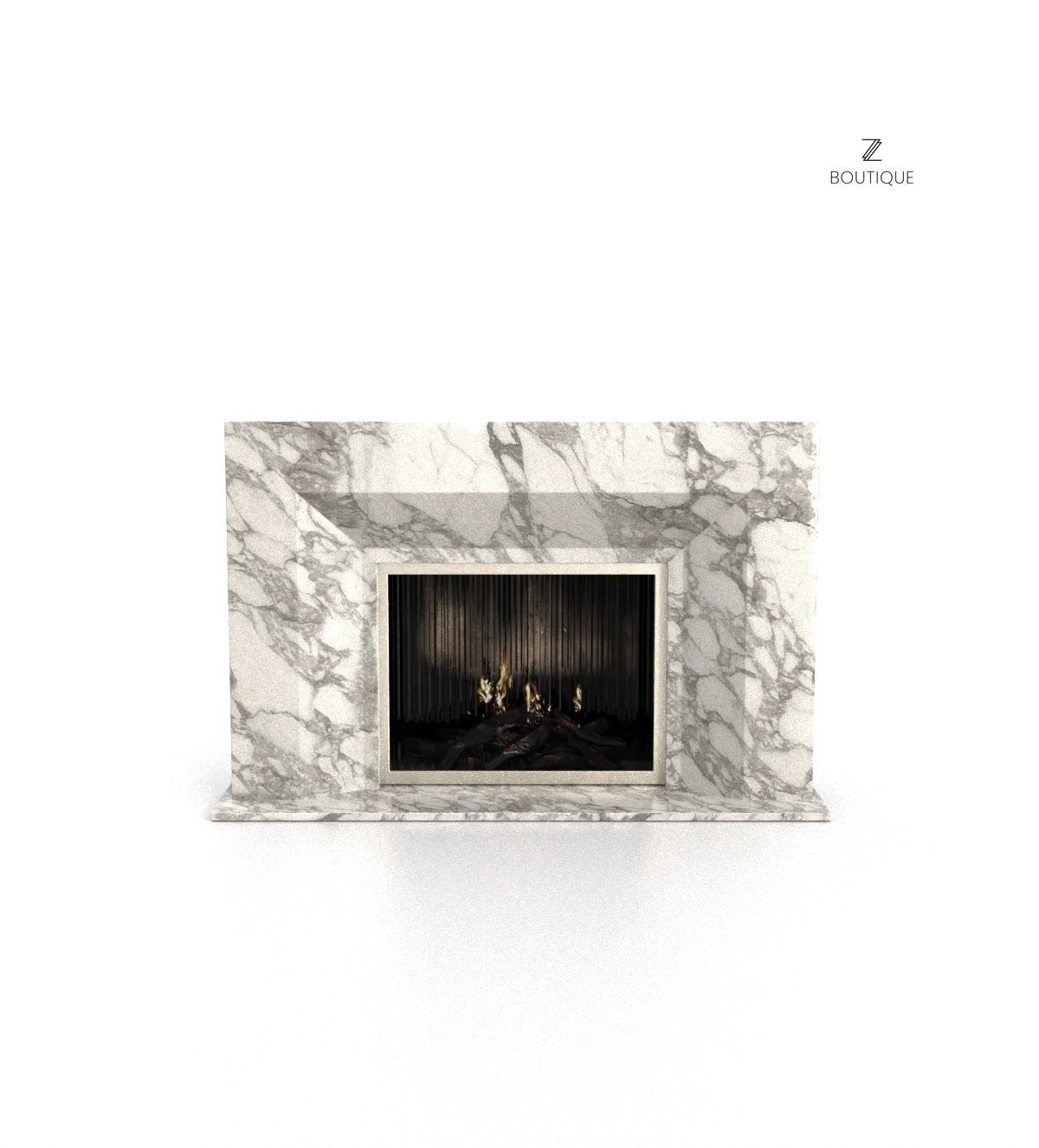 Athena Marble Stone Fireplace