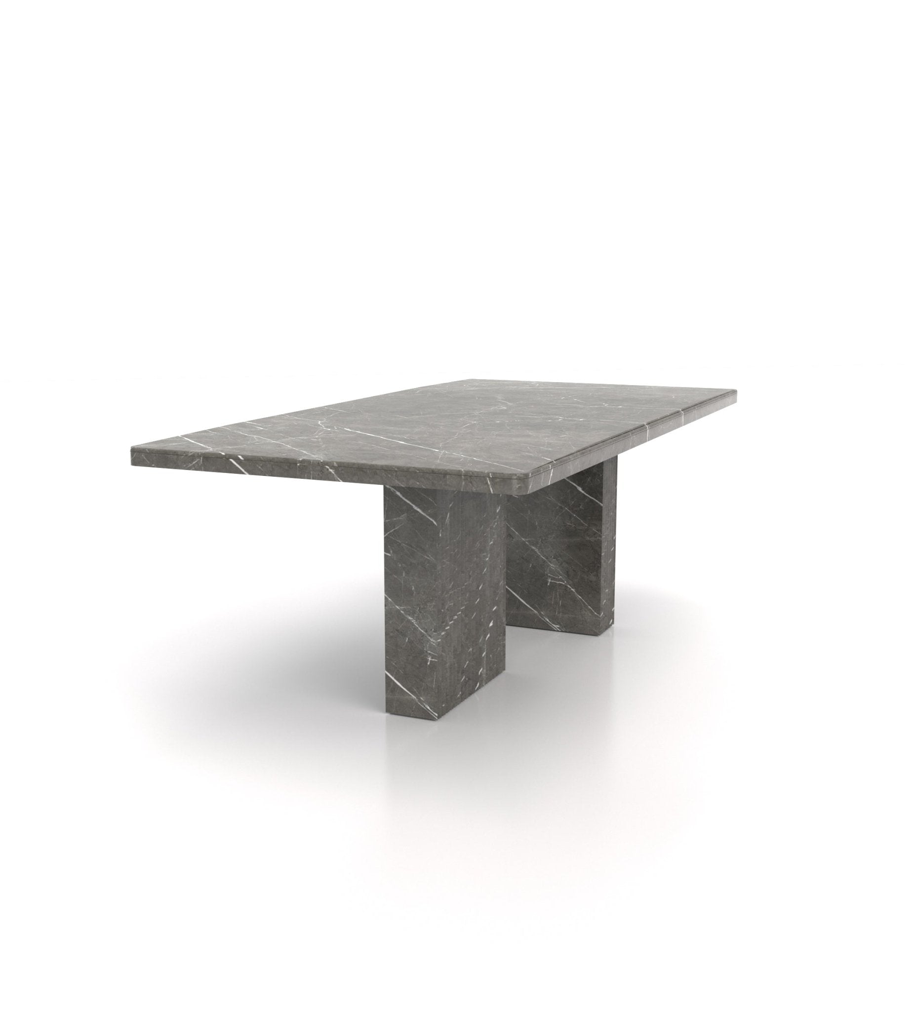 Rectangular Grande Marble Stone Modern Dining Table