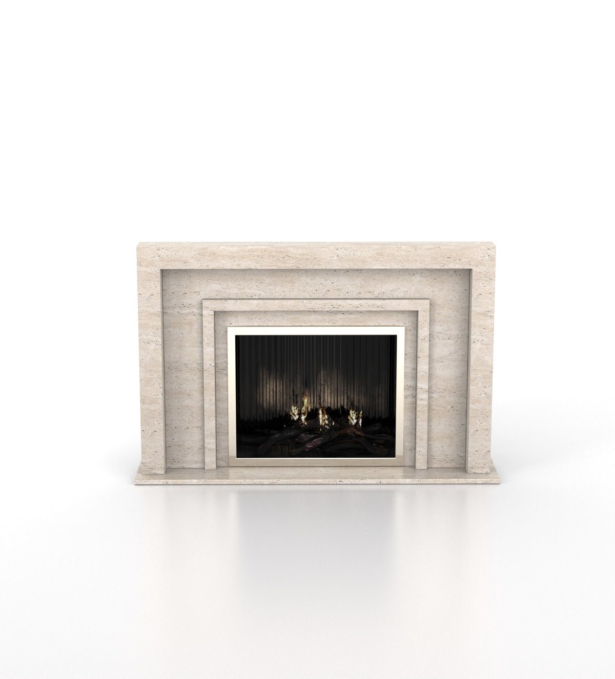 Cassiopeia Marble Stone Fireplace