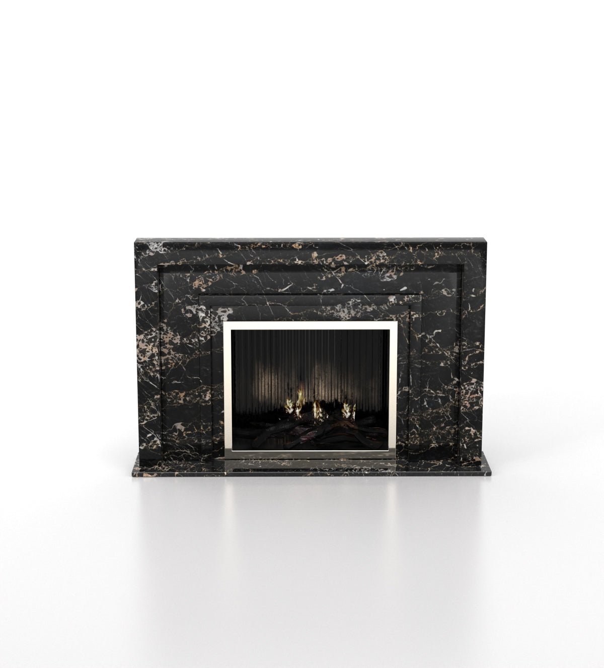Cassiopeia Marble Stone Fireplace
