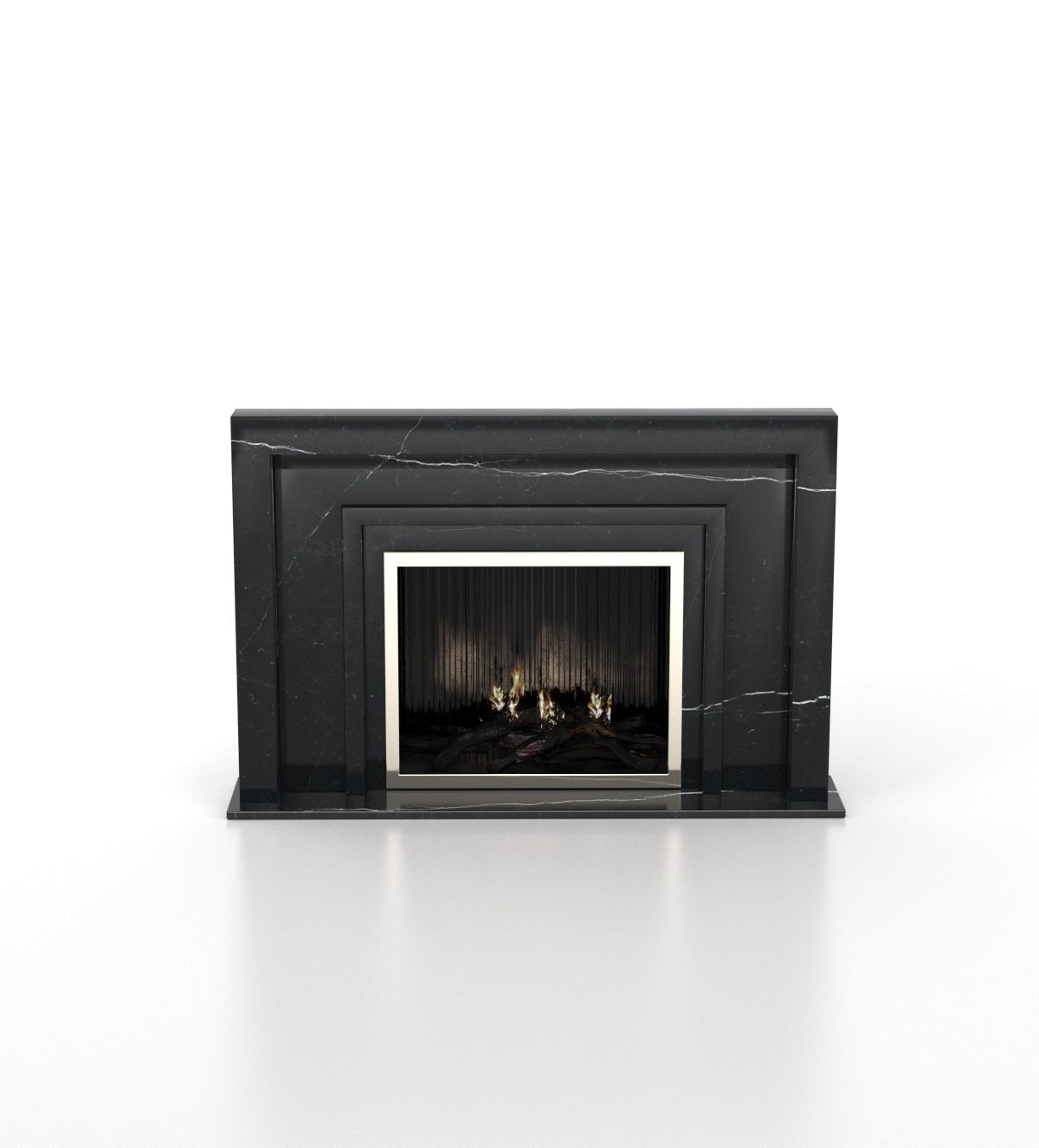 Cassiopeia Marble Stone Fireplace