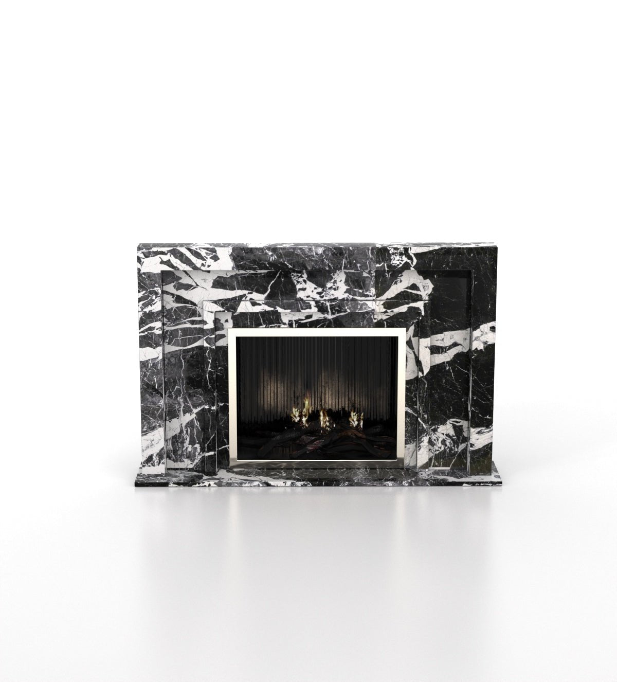Cassiopeia Marble Stone Fireplace