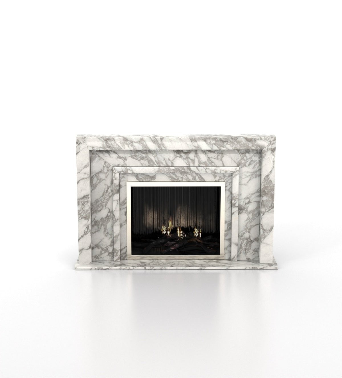 Cassiopeia Marble Stone Fireplace