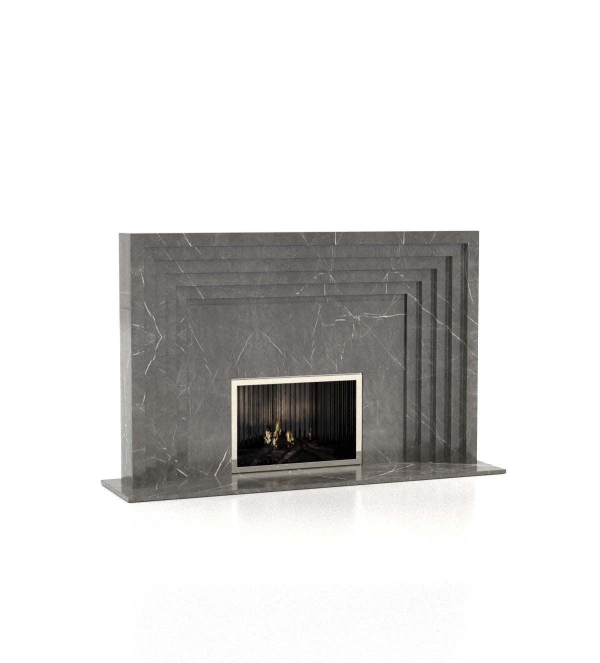 Colossus Marble Stone Fireplace
