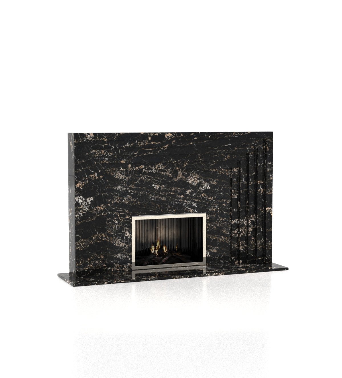 Colossus Marble Stone Fireplace