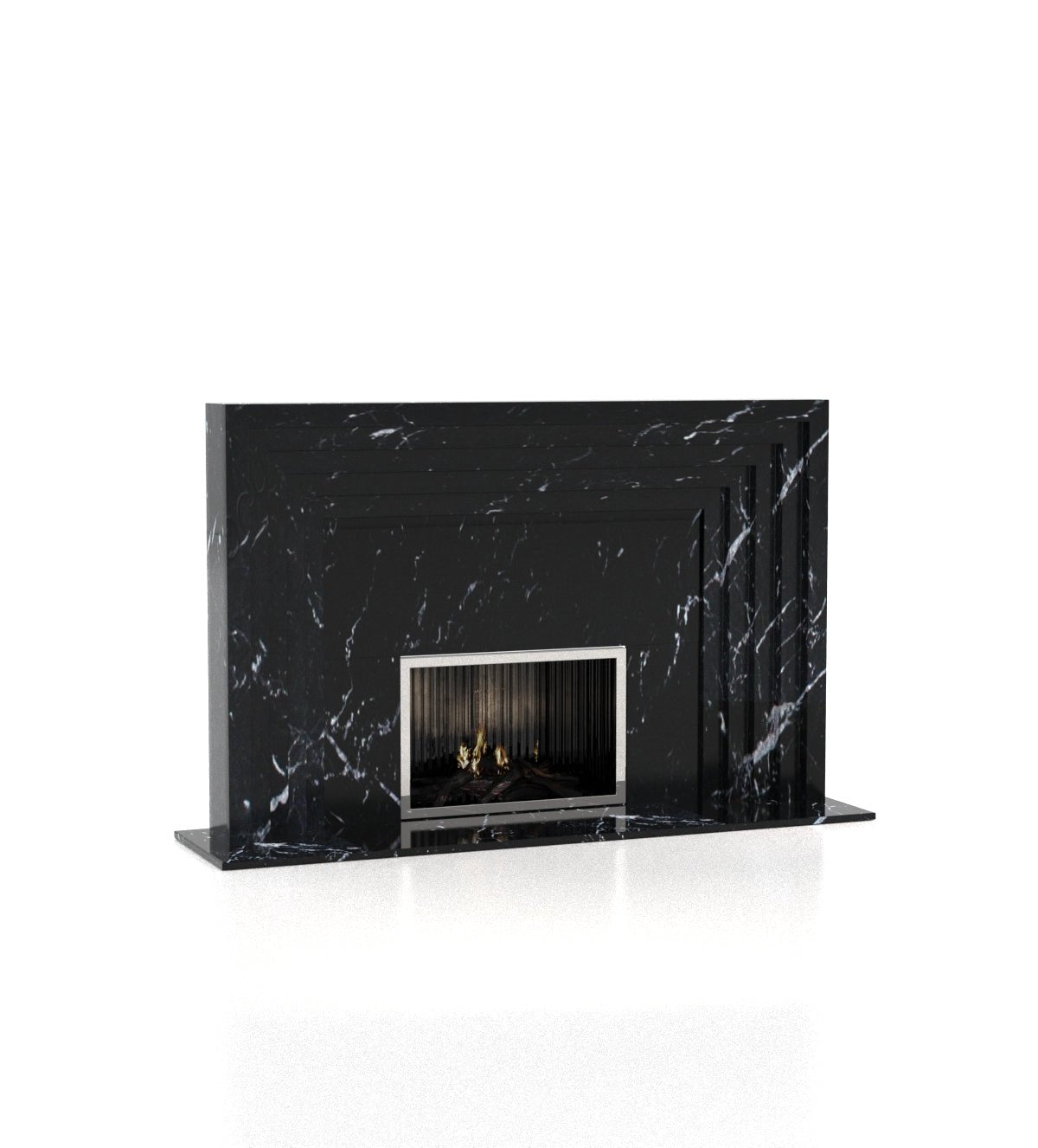 Colossus Marble Stone Fireplace