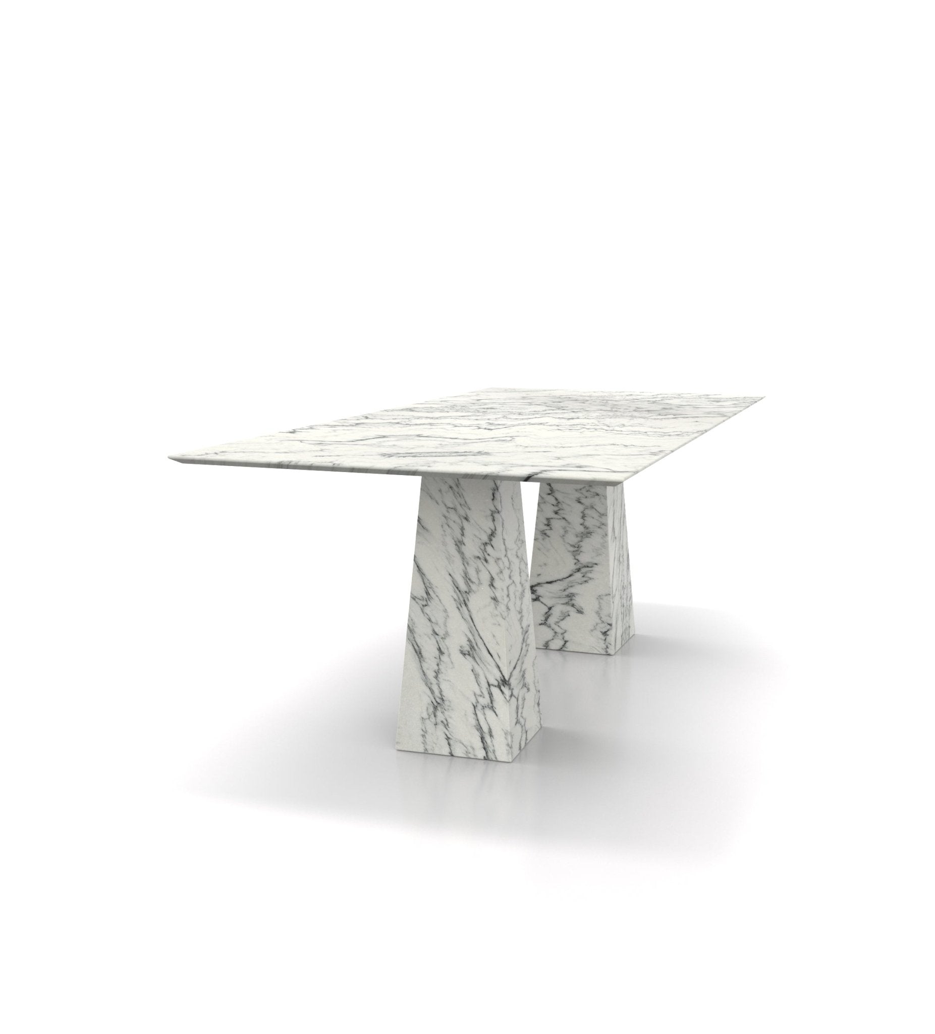 Rectangular Marble Stone Modern Dining Table
