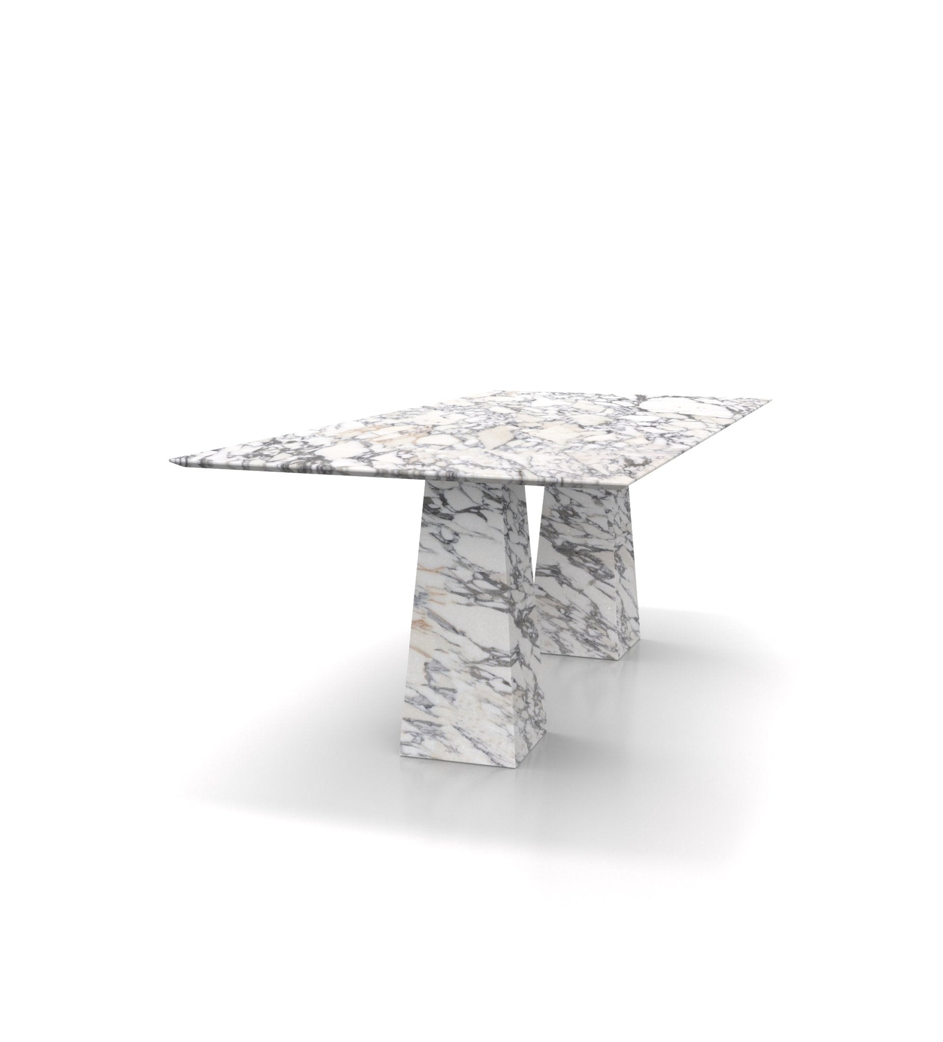 Rectangular Marble Stone Modern Dining Table