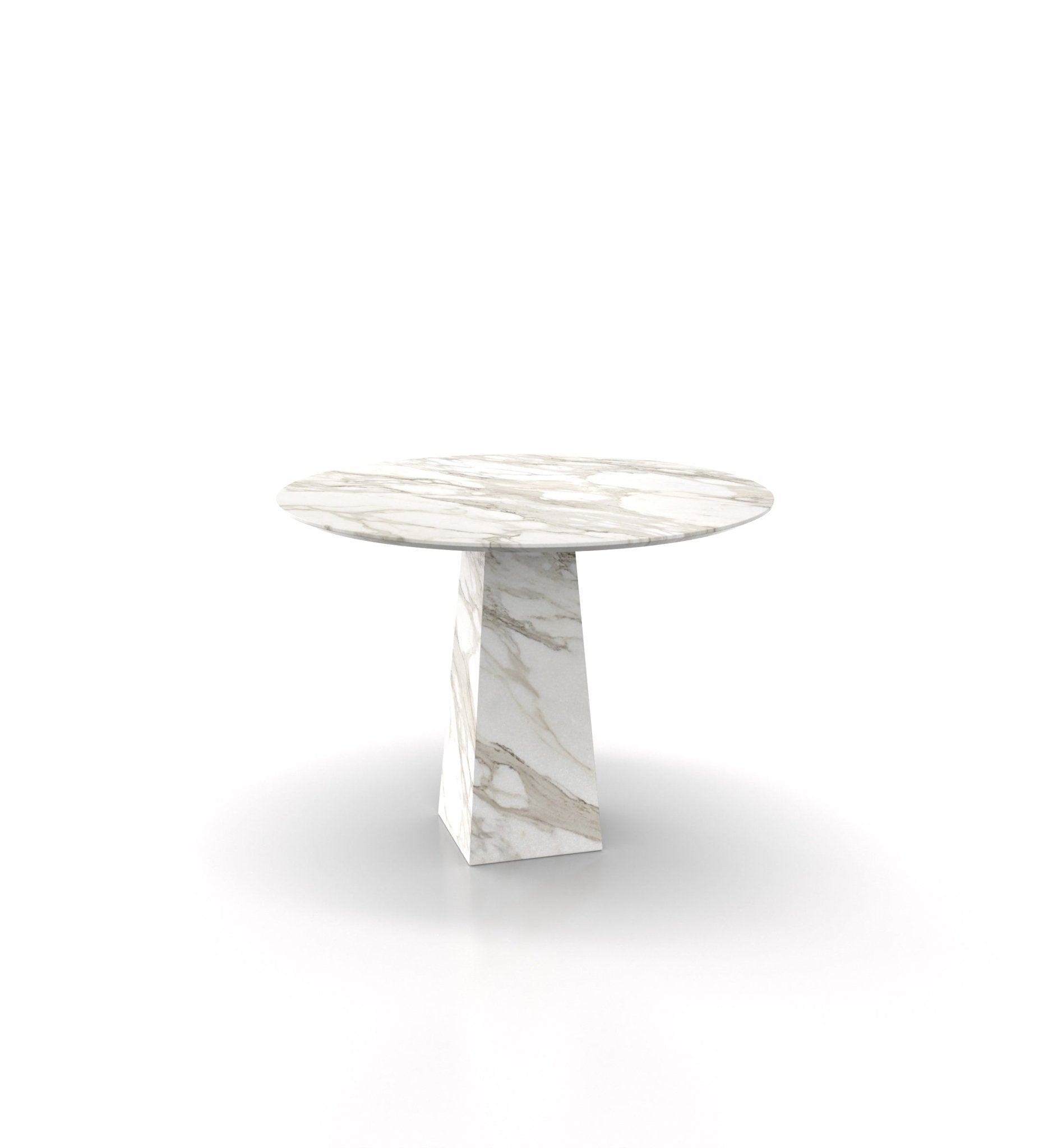 Round Marble Stone Modern Dining Table