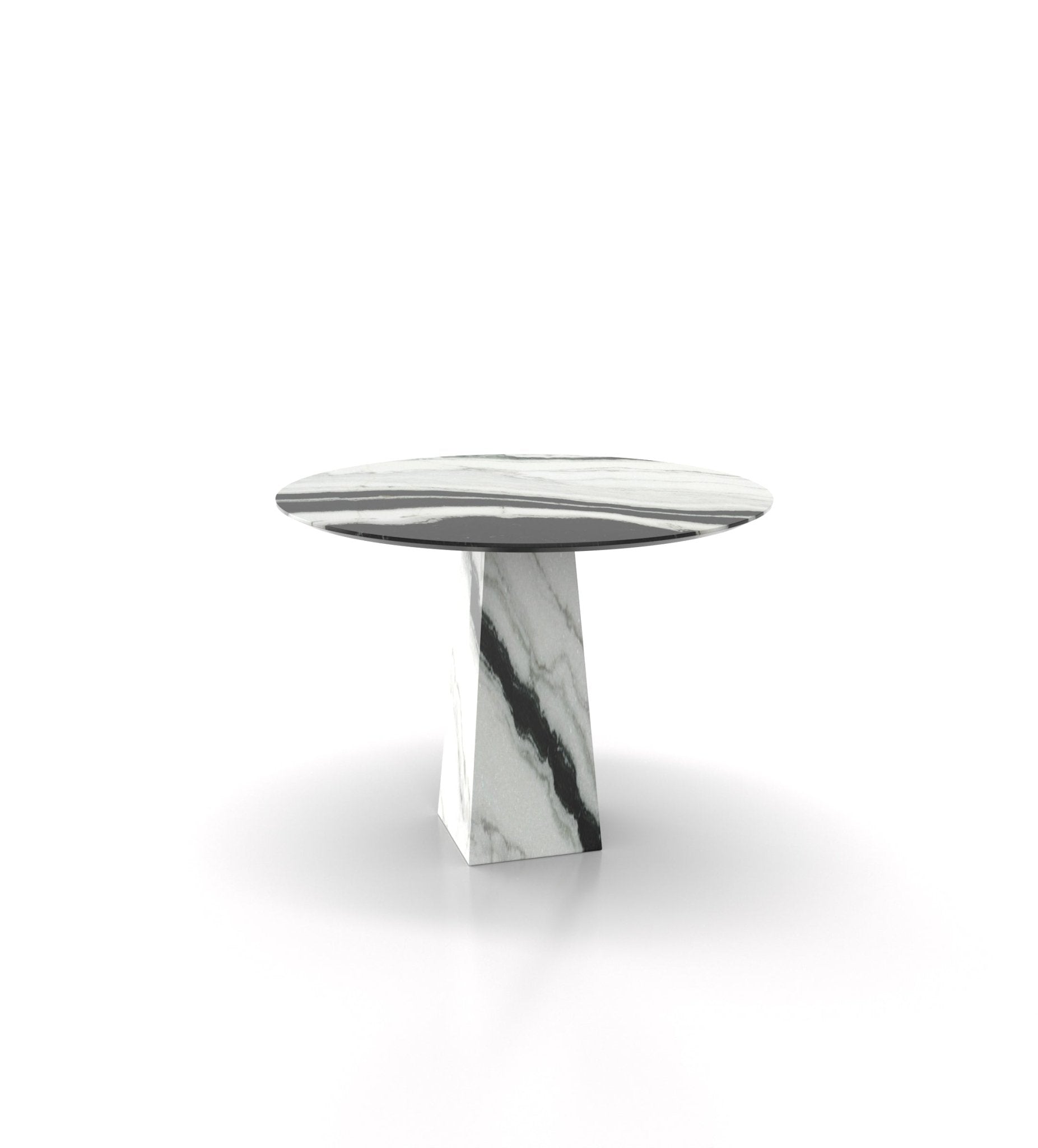 Round Marble Stone Modern Dining Table