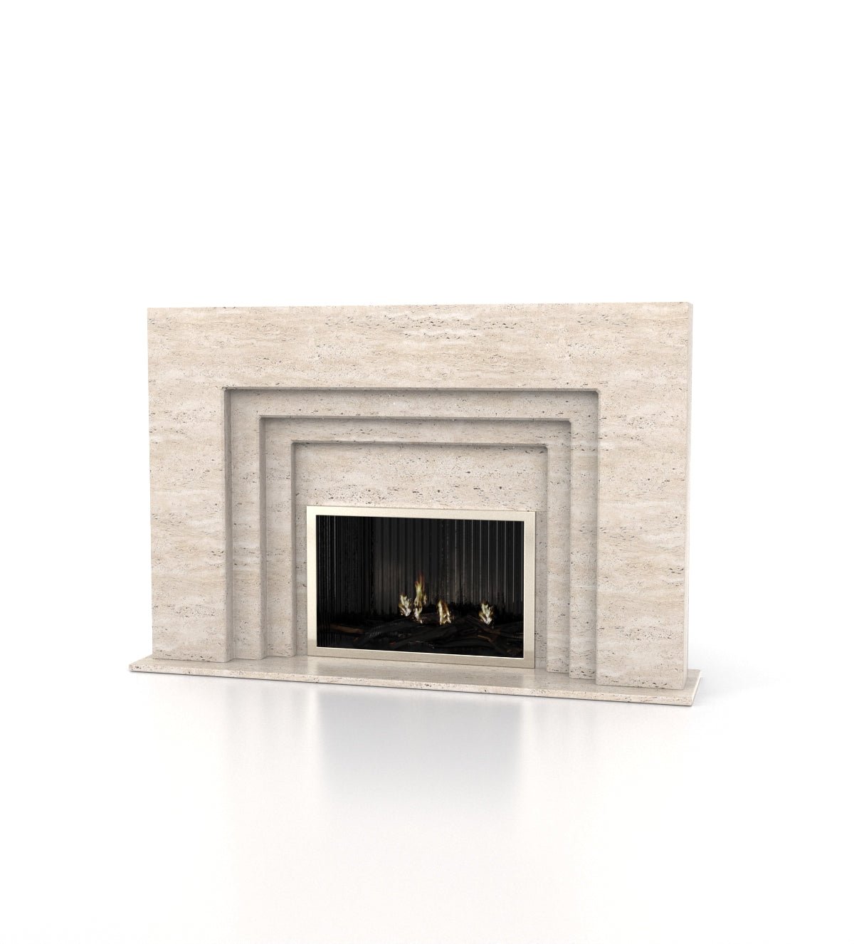 Cronos Marble Stone Fireplace