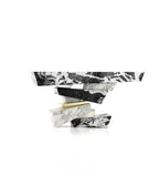 Abstract Marble Stone Modern Console Table