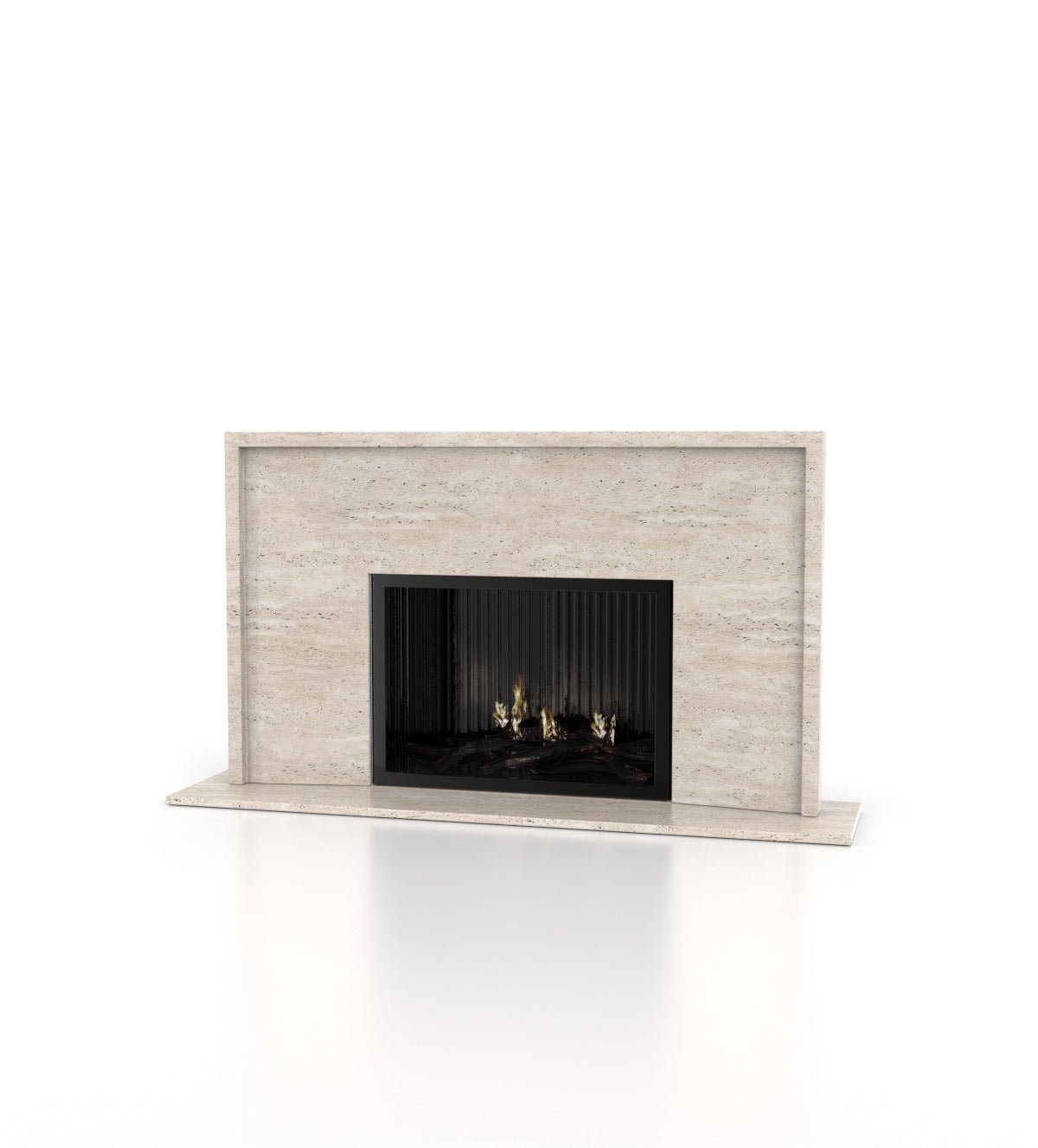 Eros Marble Stone Fireplace