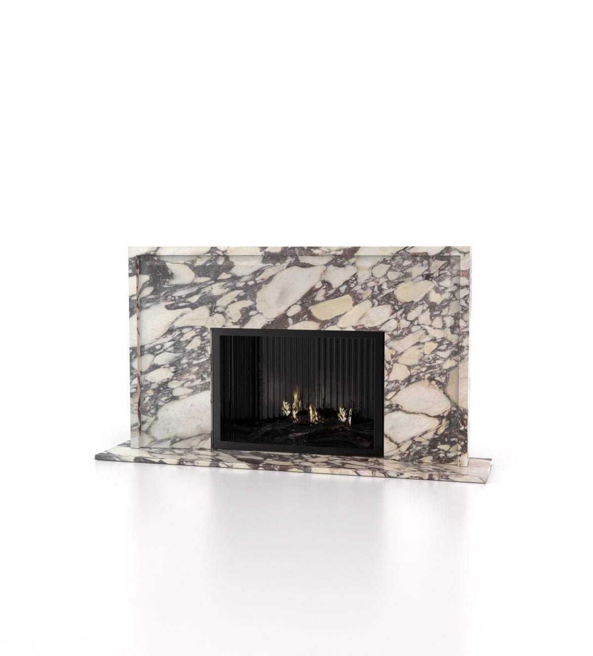 Eros Marble Stone Fireplace