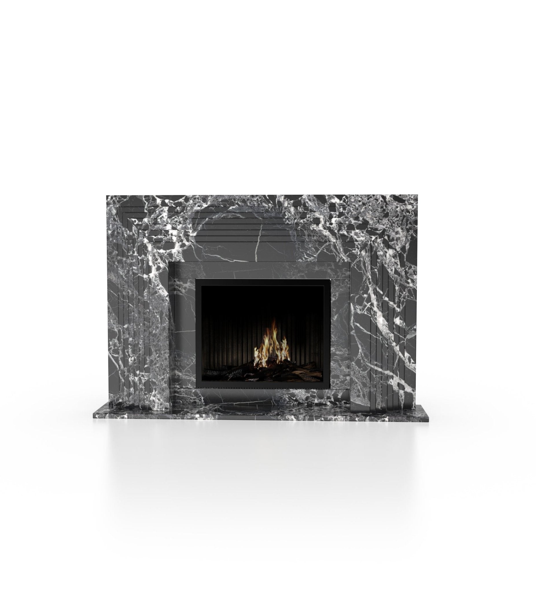 La Gigi 80 Marble Stone Fireplace