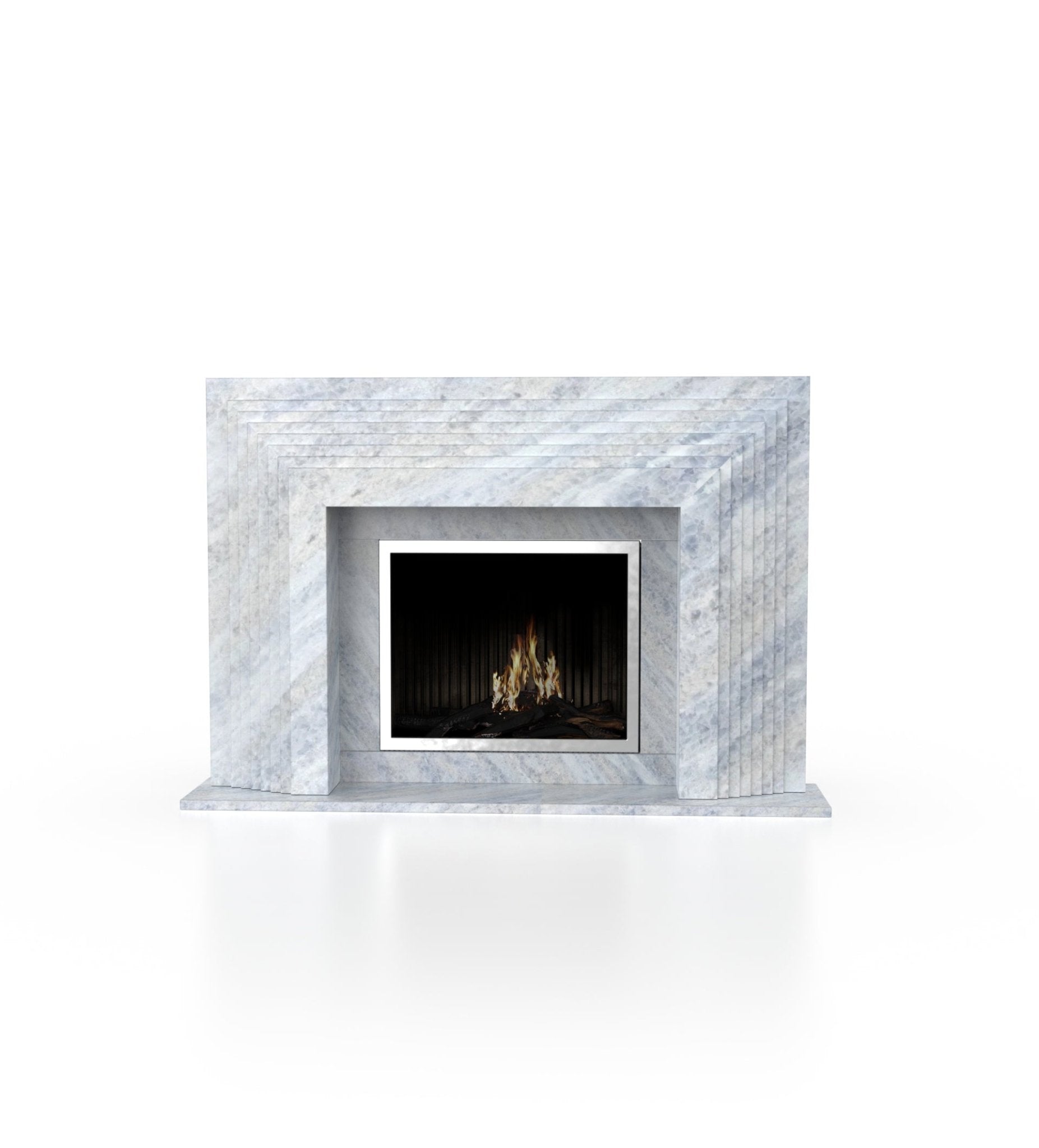 La Gigi 80 Marble Stone Fireplace