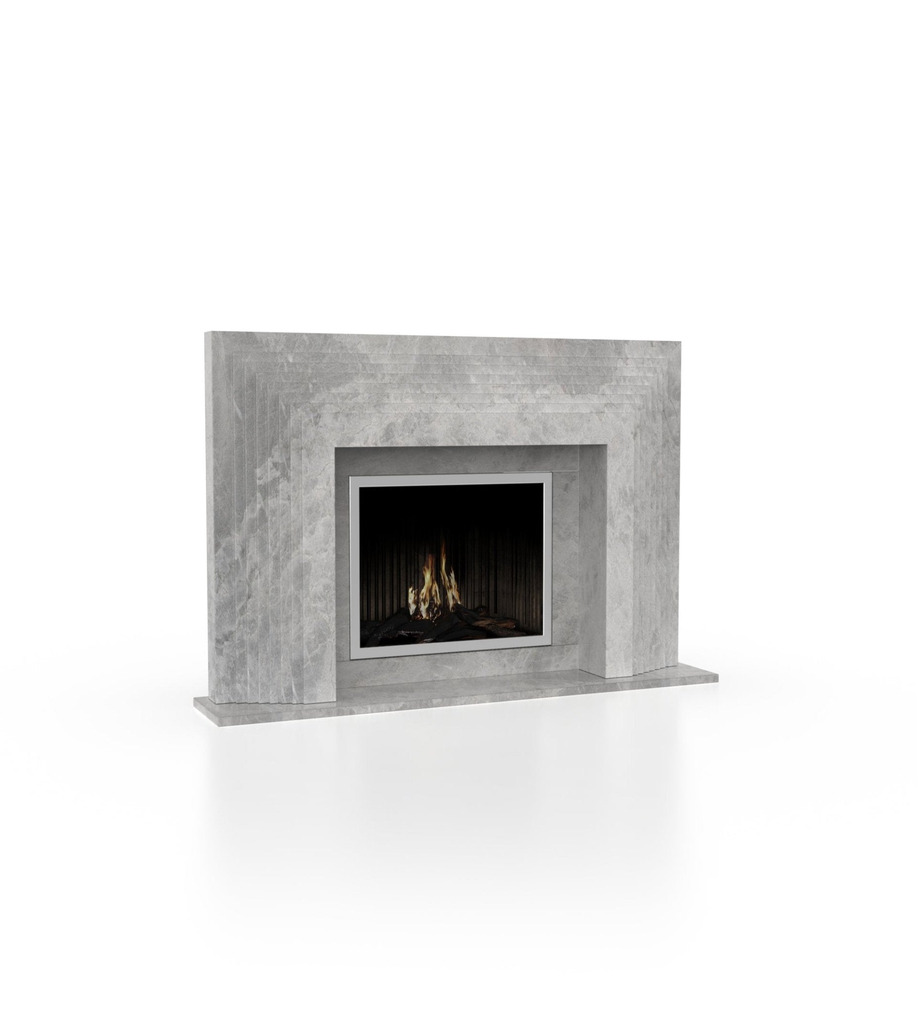 La Gigi 80 Marble Stone Fireplace
