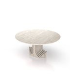 Round Top Marble Modern Stone Dining Table