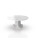 Round Top Marble Modern Stone Dining Table