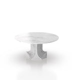 Round Top Marble Modern Stone Dining Table
