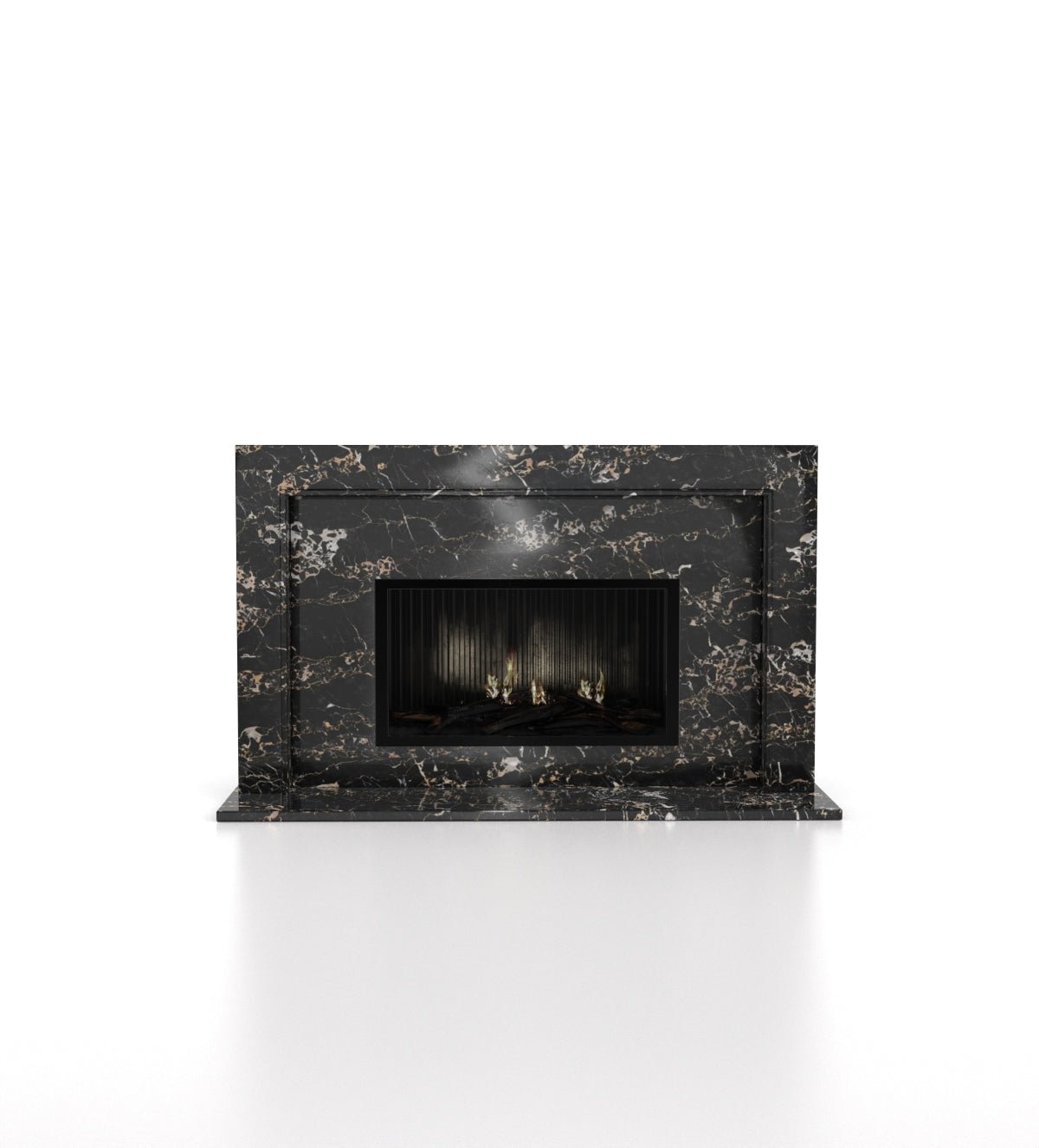 Perseus Marble Stone Fireplace