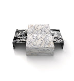 Mixed Marble Coffee Table Set in Multiple Finishes - Studio View | Stonegems