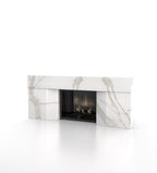 Stonehenge Marble Stone Fireplace