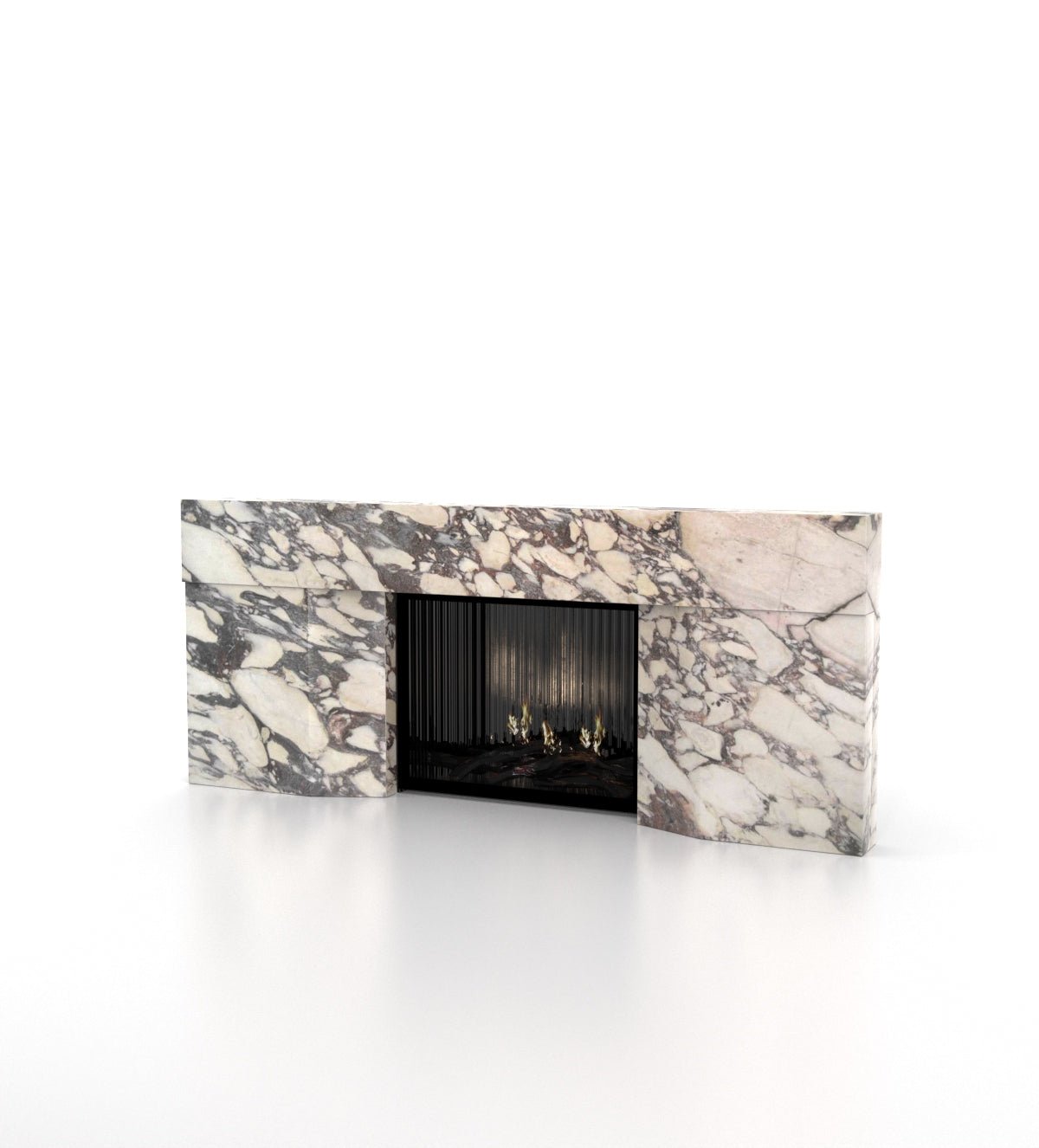 Stonehenge Marble Stone Fireplace