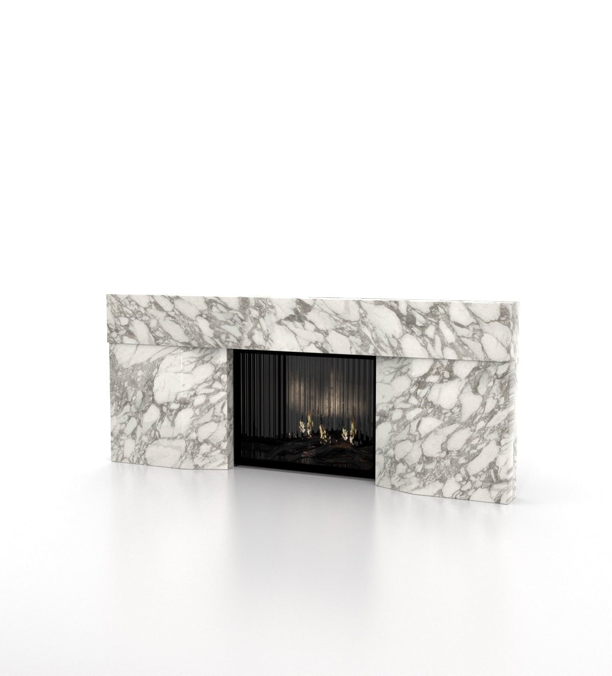 Stonehenge Marble Stone Fireplace