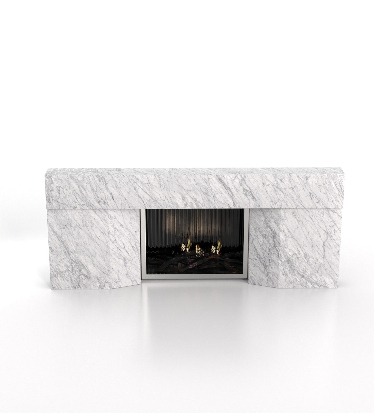 Stonehenge Marble Stone Fireplace