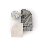 Mixed Stone Marble Coffee Table Tops - Material Sample Display | Stonegems